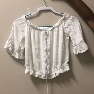 PacSun off- the- shoulder top